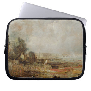 The Opening of Waterloo Bridge, c.1829-31 (oil on Laptop Sleeve