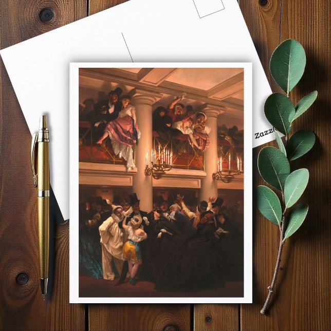 The Opera Ball, Giraud  Postcard (Creator Uploaded)