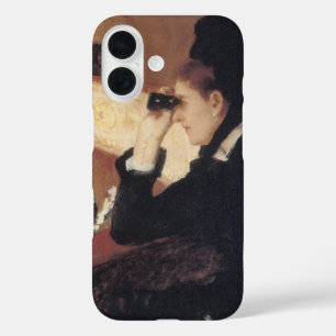 The Opera by Mary Cassatt, Vintage Impressionism iPhone 16 Case
