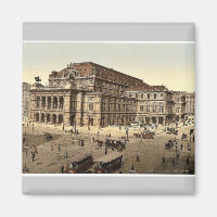 The Opera House, Vienna, Austro-Hungary magnificen