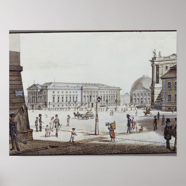 The Opernplatz, Berlin Poster (Front)