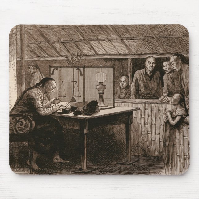 The Opium Traffic Mouse Mat (Front)