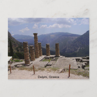 The "Oracle of Delphi" Postcard