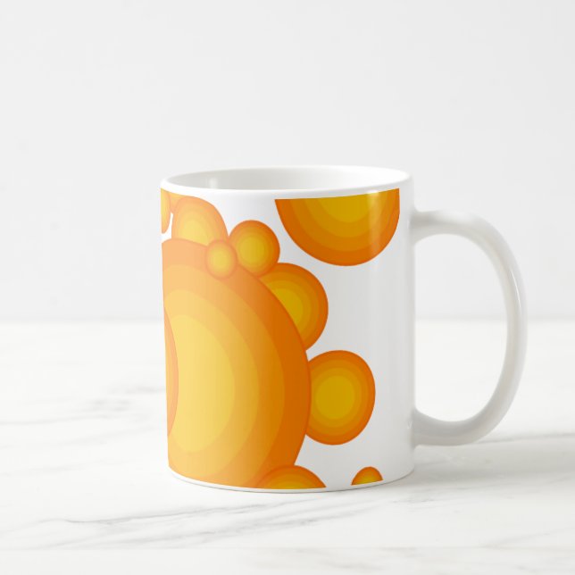 The Orange 70's year styling Coffee Mug (Right)