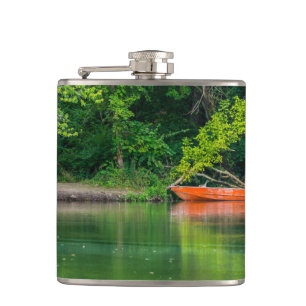 The Orange Boat Hip Flask