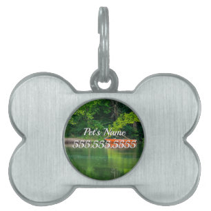 The Orange Boat Pet ID Tag