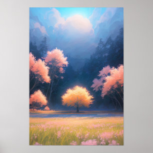 The Orange Guardian of the Forest Poster