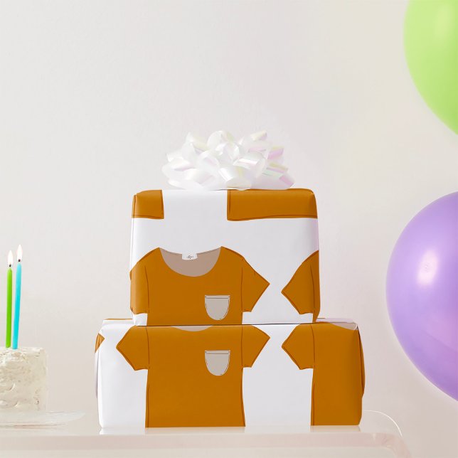 The Orange Top Wrapping Paper (Creator Uploaded)