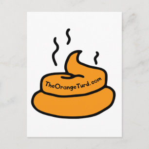 The Orange Turd Postcard