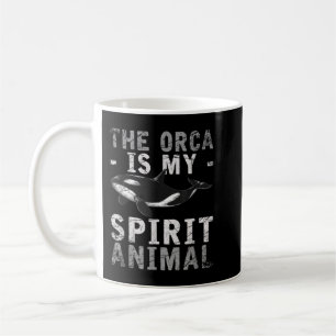 The Orca Is My Spirit Animal Orca T-Shirt Coffee Mug