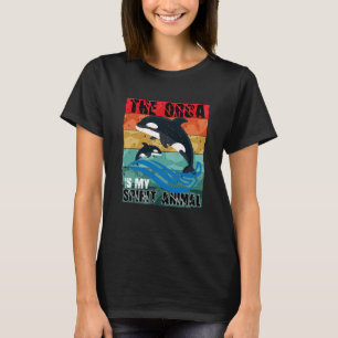 The Orca Is My Spiritt Animal Orca T-Shirt