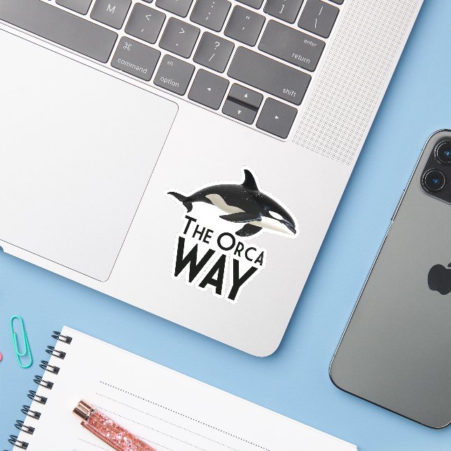 The Orca Way (Laptop w/ iPhone)