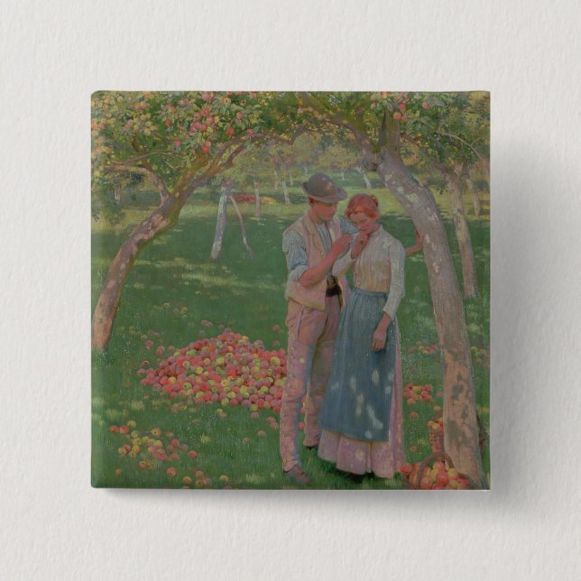 The Orchard 15 Cm Square Badge (Front)