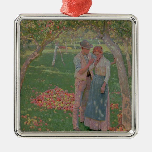 The Orchard Metal Tree Decoration (Front)