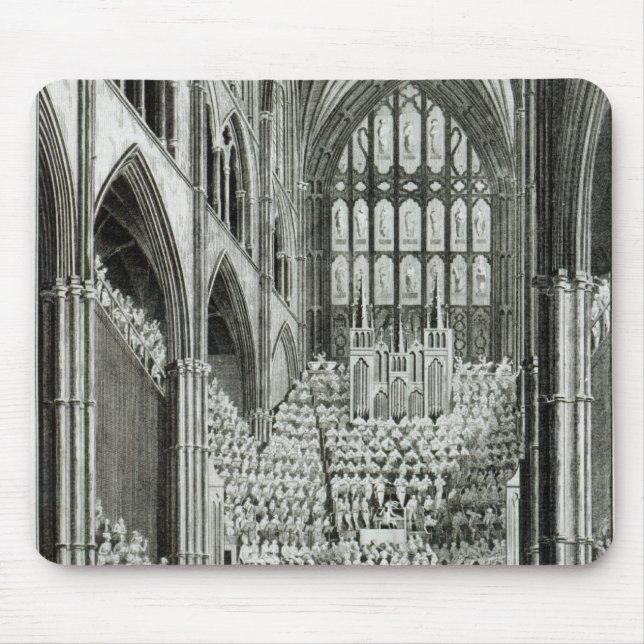 The Orchestra and Performers in Westminster Mouse Mat (Front)