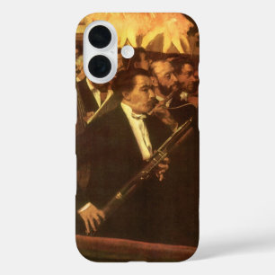 The Orchestra of Opera by Edgar Degas, Vintage Art iPhone 16 Case