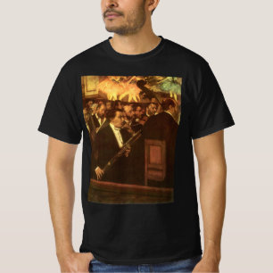 The Orchestra of Opera by Edgar Degas, Vintage Art T-Shirt