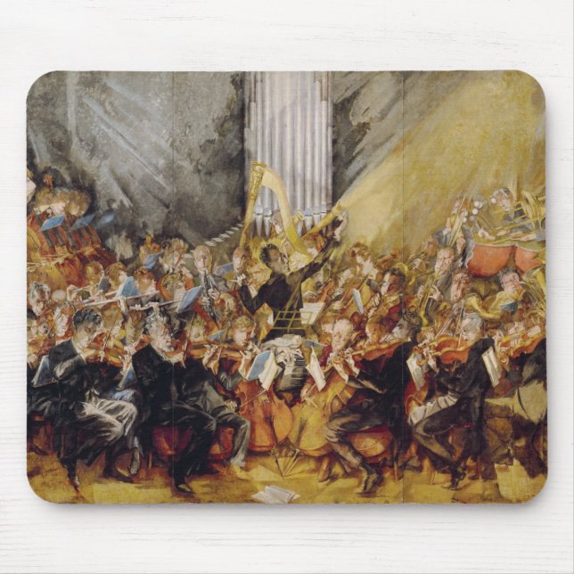 The Orchestra Painting Mouse Mat (Front)