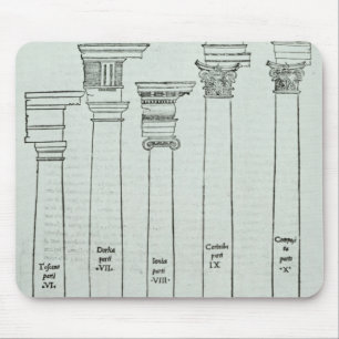 The Orders of Architecture Mouse Mat