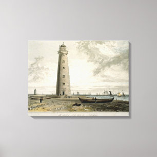 The Orford Nefs Lighthouses, Suffolk, from Volume Canvas Print
