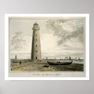 The Orford Nefs Lighthouses, Suffolk, from Volume Poster