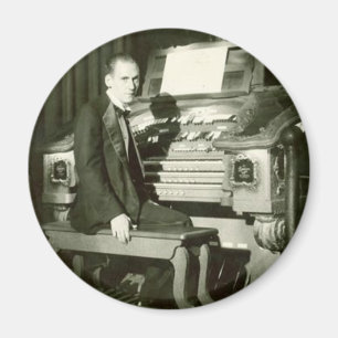The Organ Player Magnet