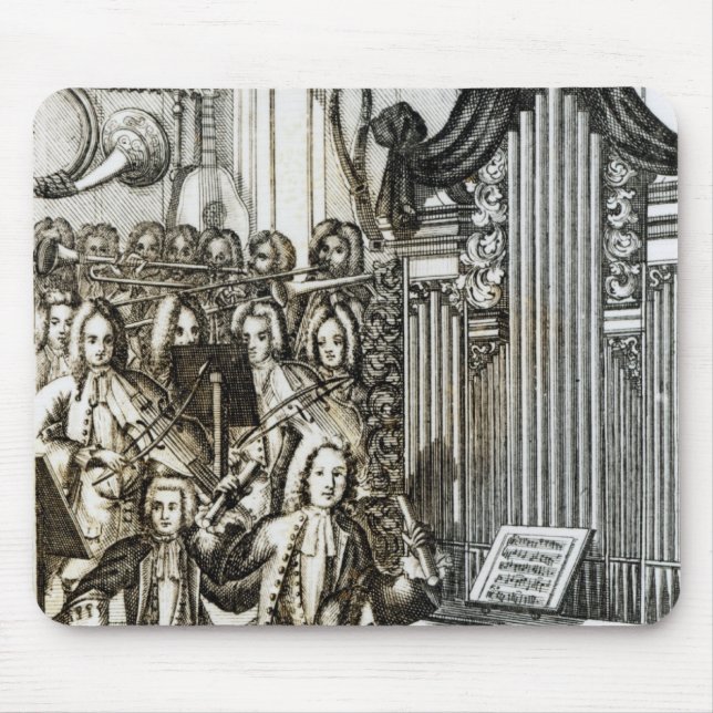 The Organ Recital Mouse Mat (Front)