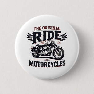 the orginal ride bike 6 cm round badge