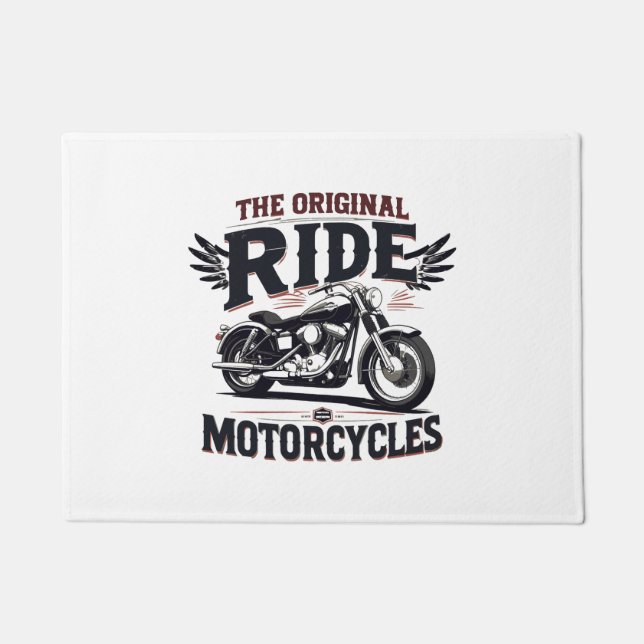 the orginal ride bike doormat (Front)