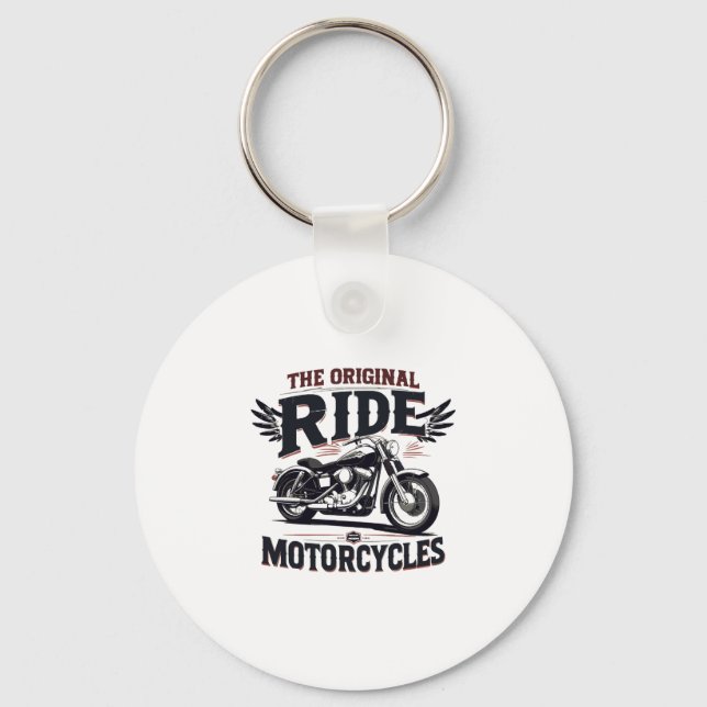 the orginal ride bike key ring (Front)