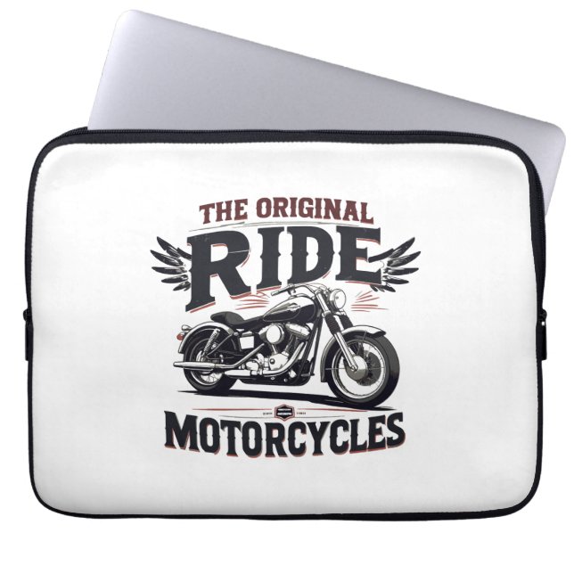 the orginal ride bike laptop sleeve (Front)