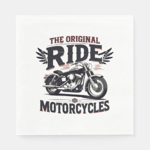 the orginal ride bike napkin
