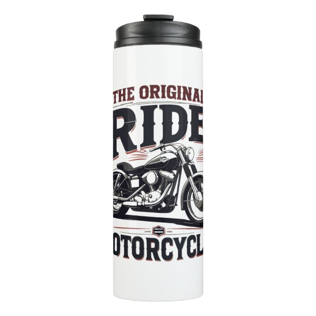 the orginal ride bike thermal tumbler (Front)