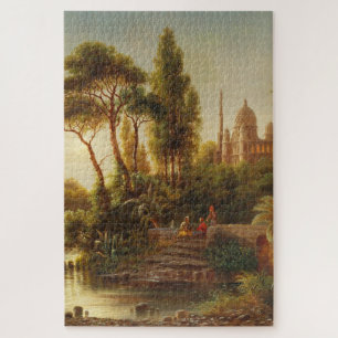 The Orient in the Evening Light – Albert Rieger Jigsaw Puzzle