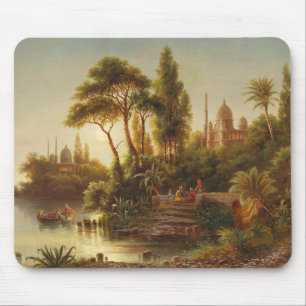 The Orient in the Evening Light – Albert Rieger Mouse Mat