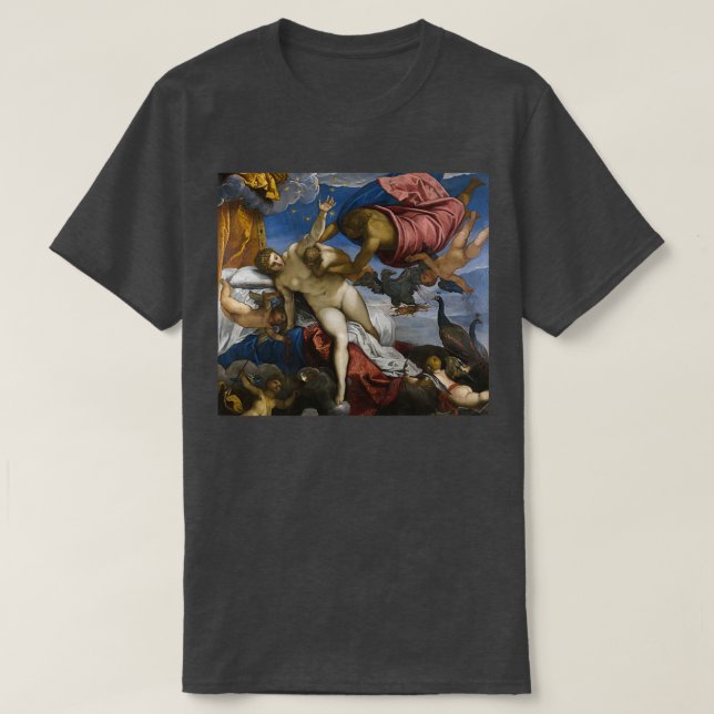 The Origin of the Milky Way by Tintoretto T-Shirt (Design Front)