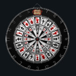 The Original 52 Card Poker Life 2.0 Dart Board<br><div class="desc">The perfect dartboard for fans of poker,  card games,  and board games! Features an awesome display of poker cards for unique games. Perfect for playing traditional darts,  making new games of your own,  or for an art display. Fully customisable to add names,  images,  and more if desired. Enjoy!</div>