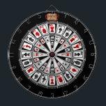 The Original 52 Card Poker Life 2.0 Dart Board<br><div class="desc">The perfect dartboard for fans of poker,  card games,  and board games! Features an awesome display of poker cards for unique games. Perfect for playing traditional darts,  making new games of your own,  or for an art display. Fully customisable to add names,  images,  and more if desired. Enjoy!</div>