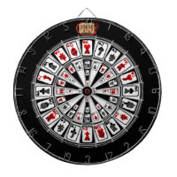 The Original 52 Card Poker Life 2.0 Dart Board