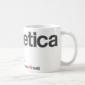 The Original Big  LoveHelvetica Logo Mug