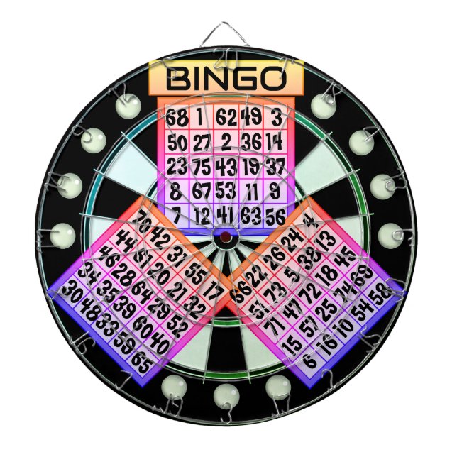 The Original Bingo Bango Dartboard (Front)