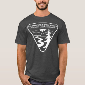 The Original BLM Bureau of Land Managment White 1 T-Shirt