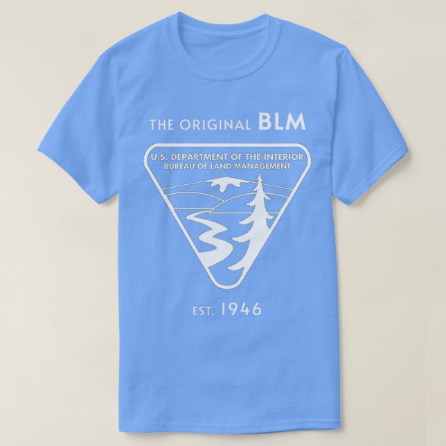 The Original BLM est 1 T-Shirt (Design Front)