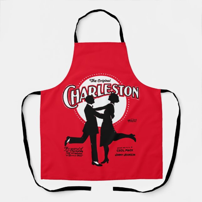 The Original Charleston Dance Sheet Music 1923 Apron (Front)