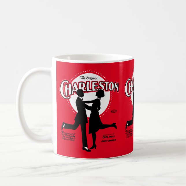 The Original Charleston Dance Sheet Music 1923 Coffee Mug (Left)