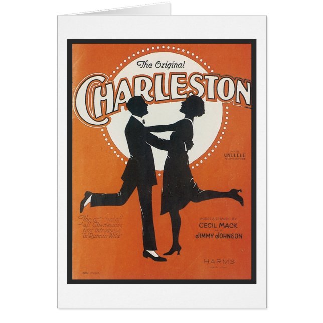 The Original Charleston Vintage Songbook Cover (Front)