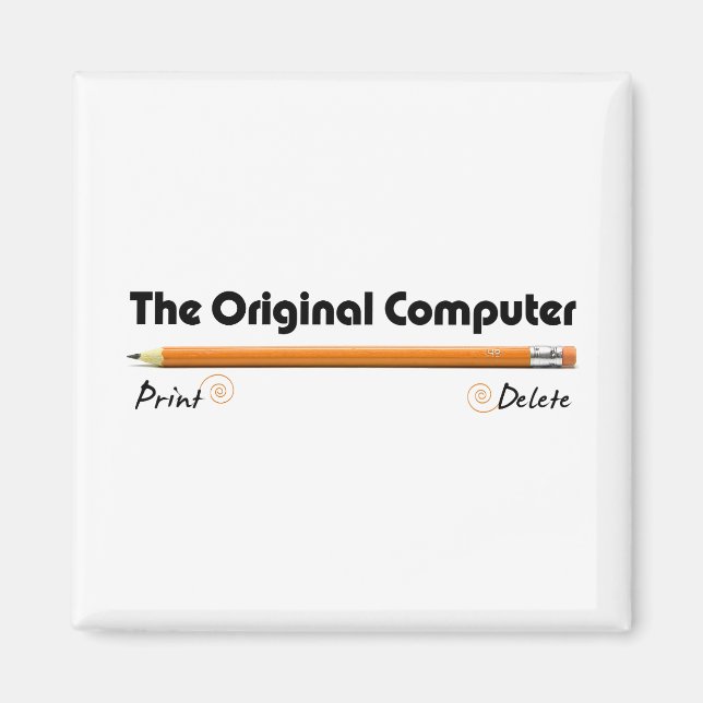 The Original Computer Magnet (Front)