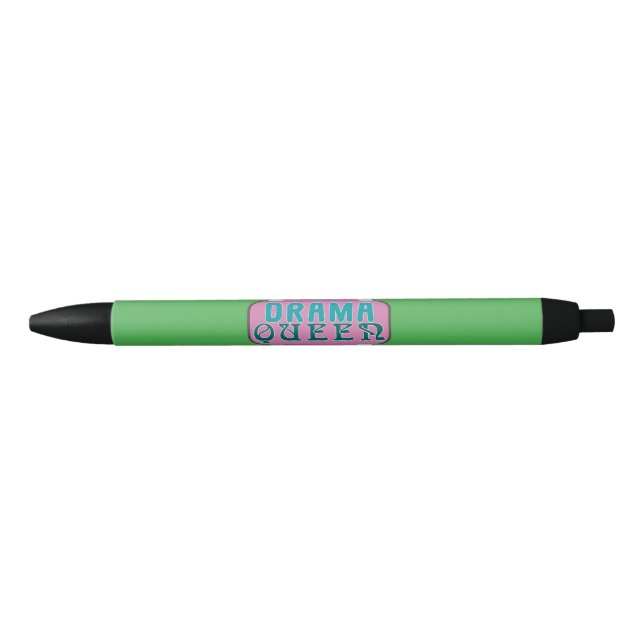 The Original Drama Queen Black Ink Pen (Front)