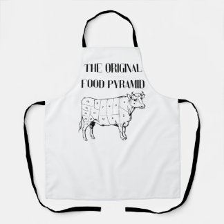 The Original Food Pyramid Apron