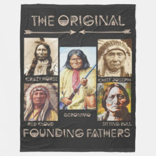 The ORIGINAL FOUNDING FATHERS Fleece Blanket